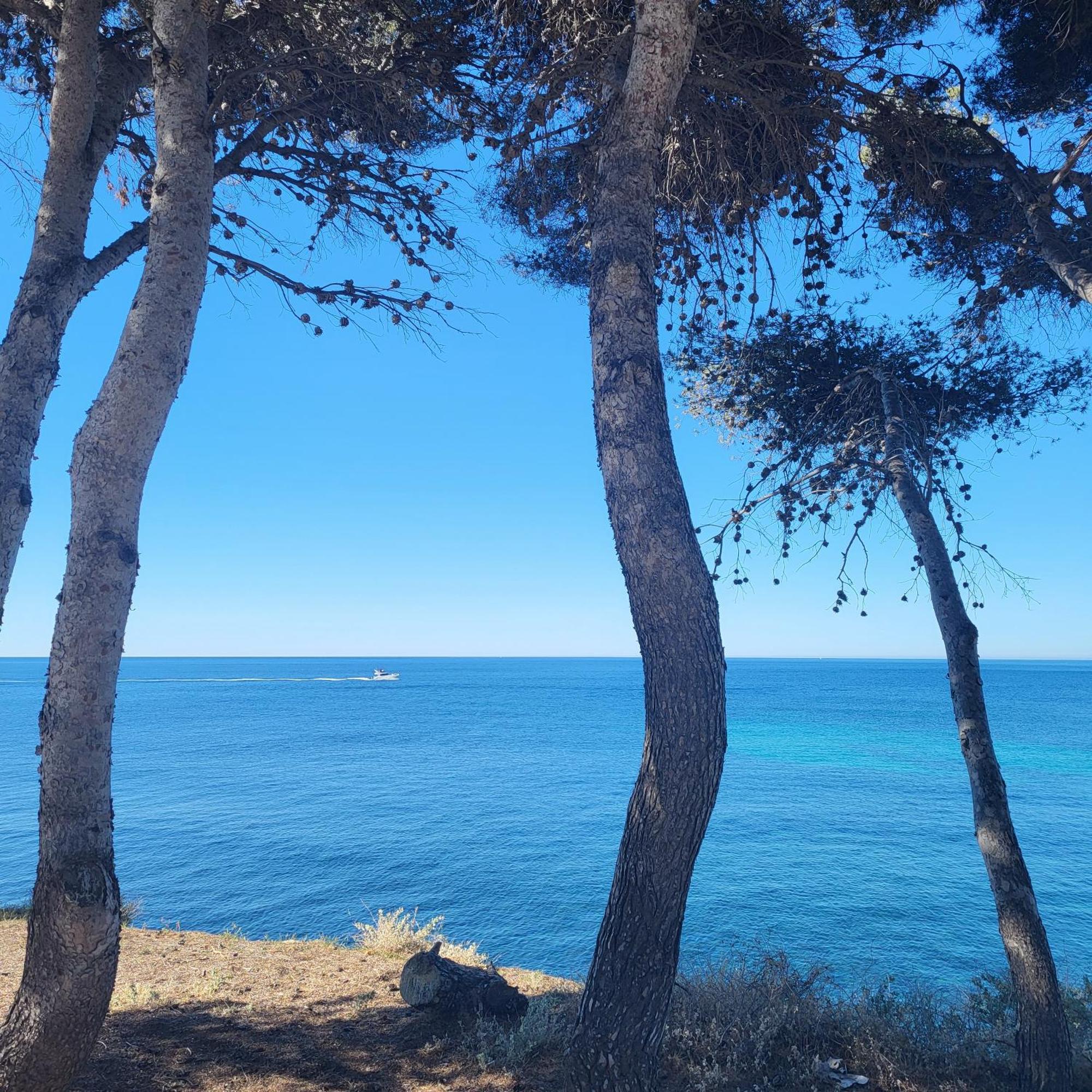 Apartmán A 50M Du Port De Carry-Cote Bleue Exteriér fotografie